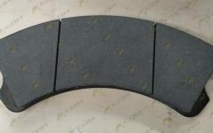 Колодка тормозная LG933L/LG936/LG944MS/LG944/LG946L/CLG835/CLG836/CLG842/CLG856/ZL50CN 35C0025
