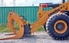 Челюстной захват быстросъемный для фронтального погрузчика LG855B