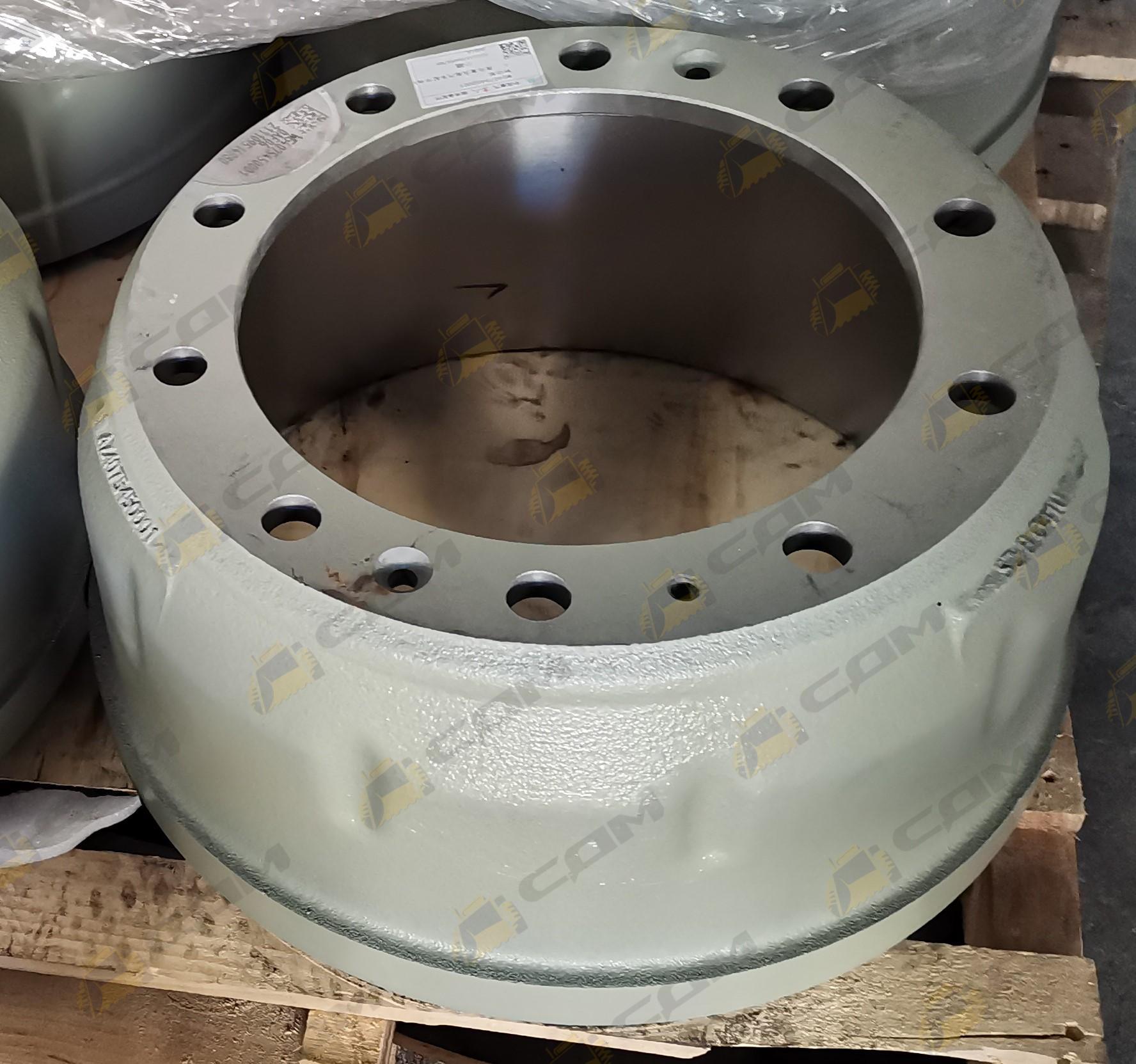 Барабан тормозной передний мост VGD95 HOWO WG4075450001