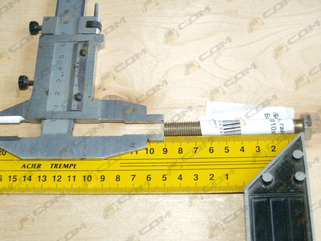 Болт крышки механизма переключения передач М10х90 HOWO 636010199