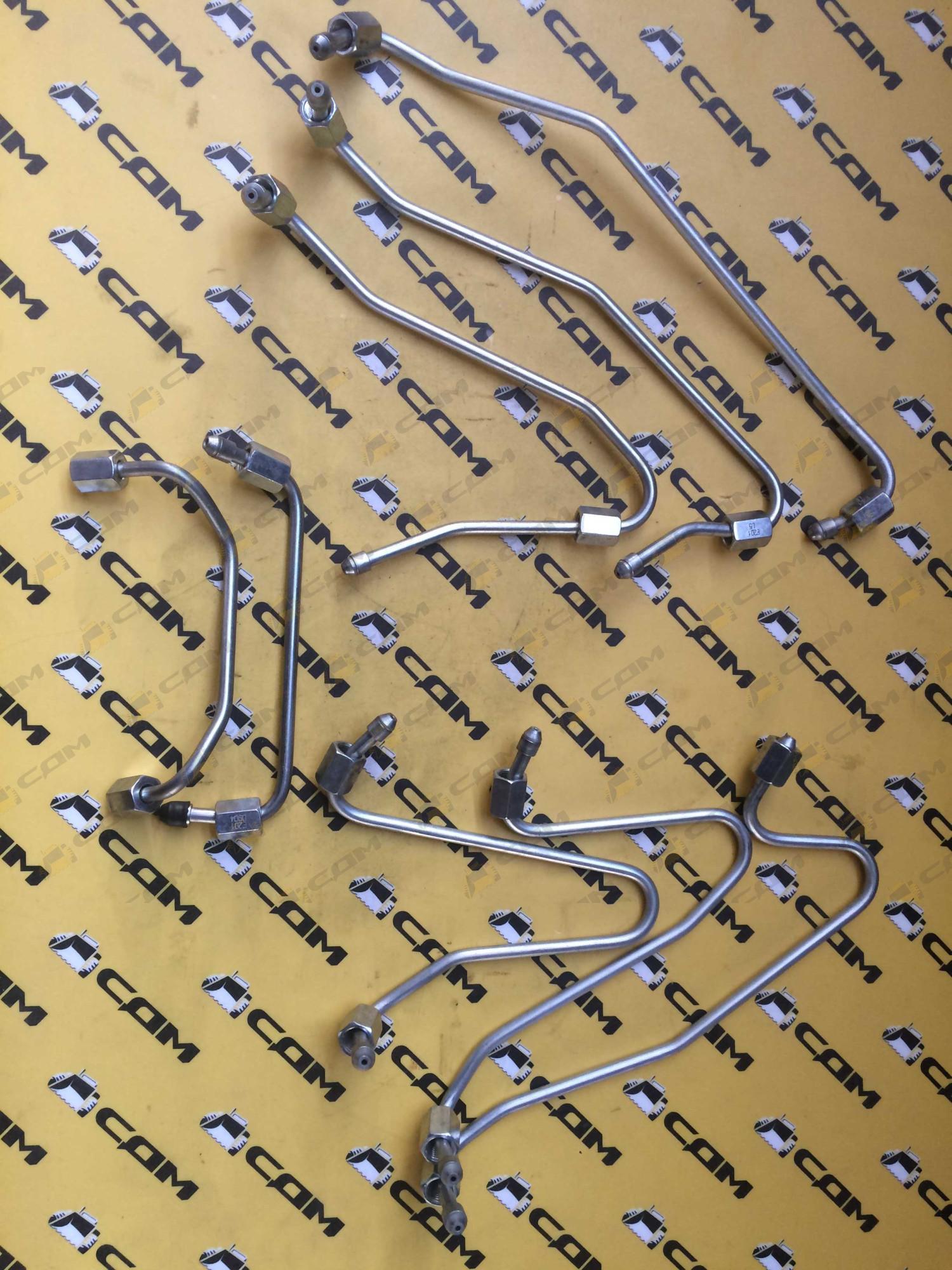 Трубки высокого давления (ТНВД) компл 6 шт HOWO A7 D12 (Гайки) VG1096080400