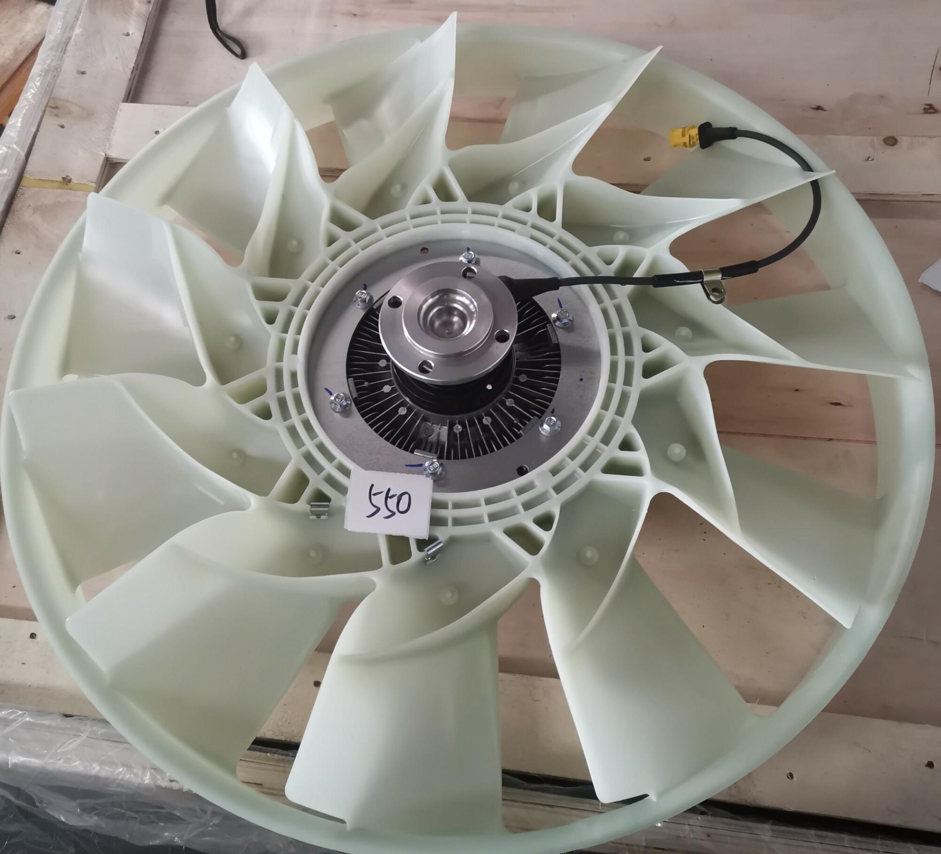 Вентилятор в сборе с электромуфтой MC11/MC13 HOWO T5G/C7H SITRAK 202V06600-7060