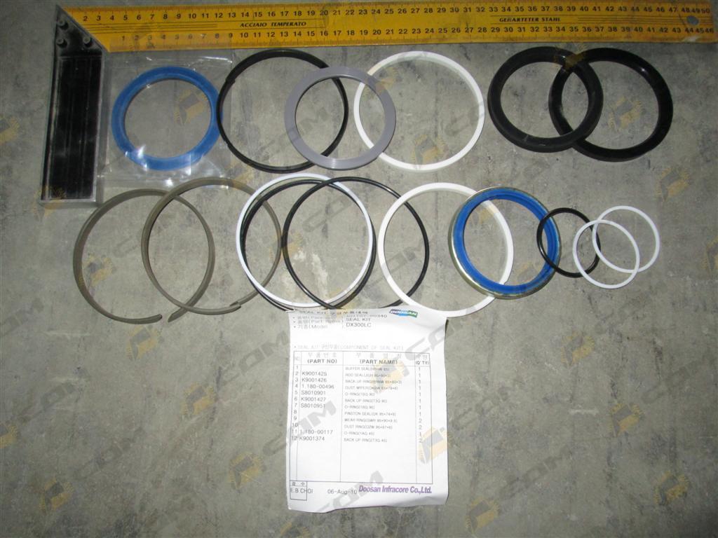 Ремкомплект гидроцилиндра ковша Doosan K9001752 (401107-00340A)